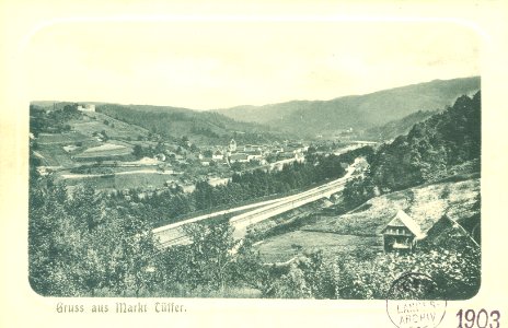 Postcard of Laško 1903