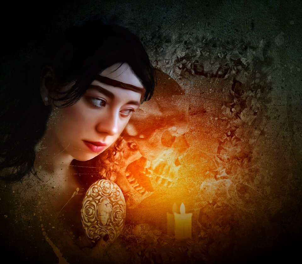 Phantasmagoria portrait fantasy portrait