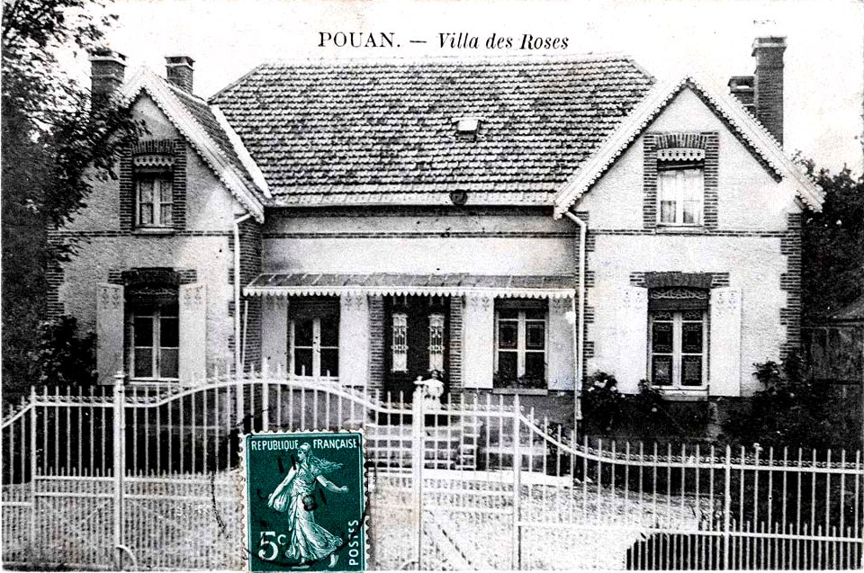 Pouan-les-Vallées villa des roses