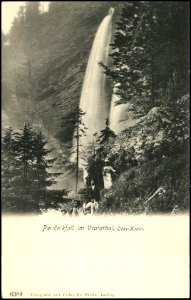 Postcard of Peričnik Falls 1905