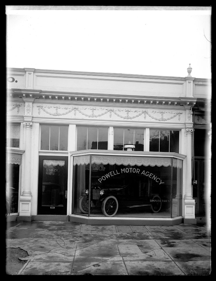 Powell Motor Agency, front LCCN2016823831