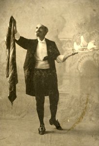 Powell, stage magician (SAYRE 8843)