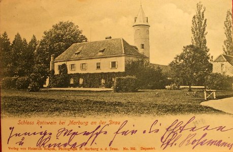 Postcard of Radvanje 1900