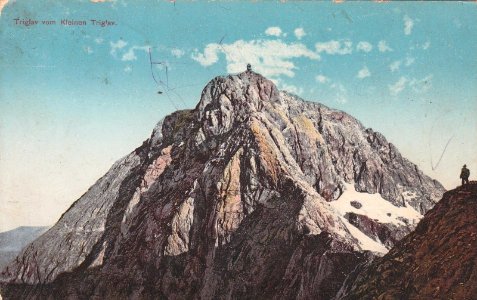 Postcard of Triglav 1915