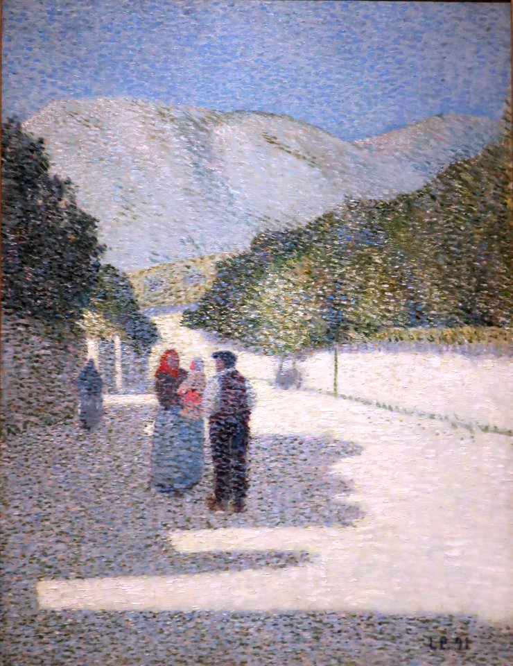 Léon Pourteau - Paysage provençal