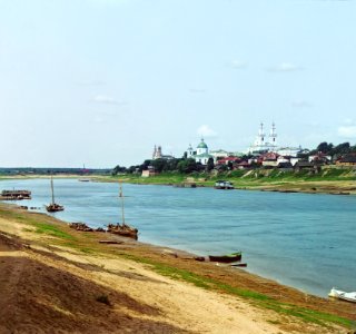 Połacak, Dźvina. Полацак, Дзьвіна (S. Prokudin-Gorsky, 1912)