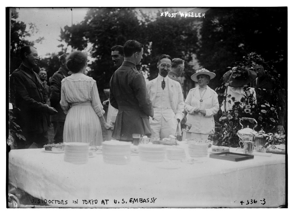 Post Wheeler, U.S. Doctors in Tokyo at U.S. Embassy LCCN2014705473