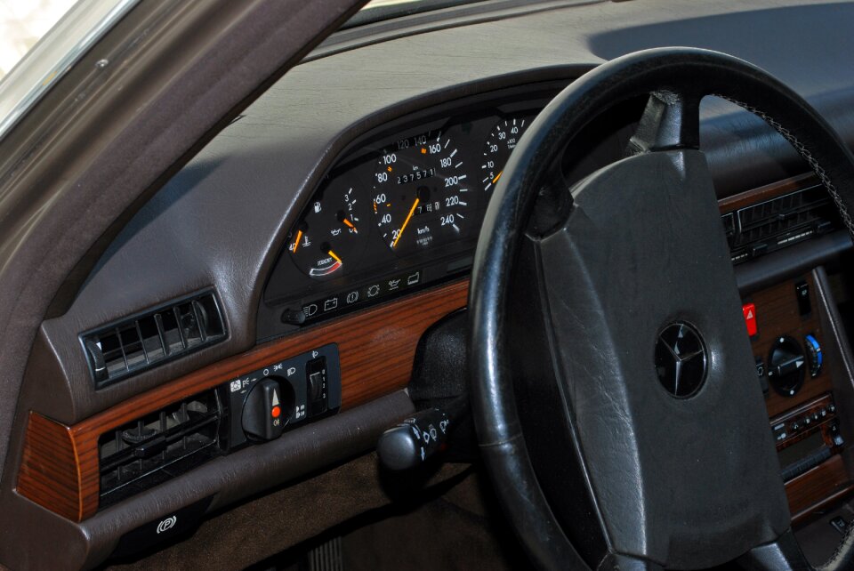 S class dashboard vehicle