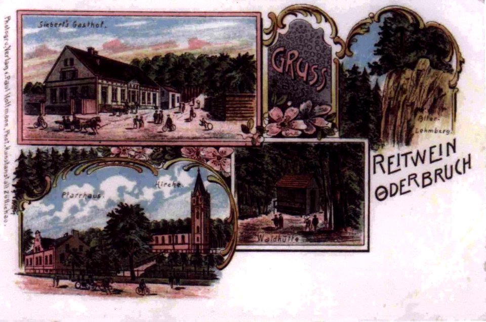 Postkarte reitwein
