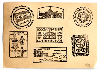 Poststempel 1936 Österreich PD 2018-07-15 3
