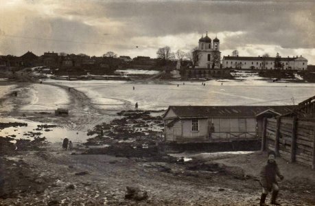 Połacak, Dźvina-Zadźvińnie, Bernardynski. Полацак, Дзьвіна-Задзьвіньне, Бэрнардынскі (1918)