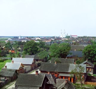 Połacak, Nievielskaja. Полацак, Невельская (S. Prokudin-Gorsky, 1912)
