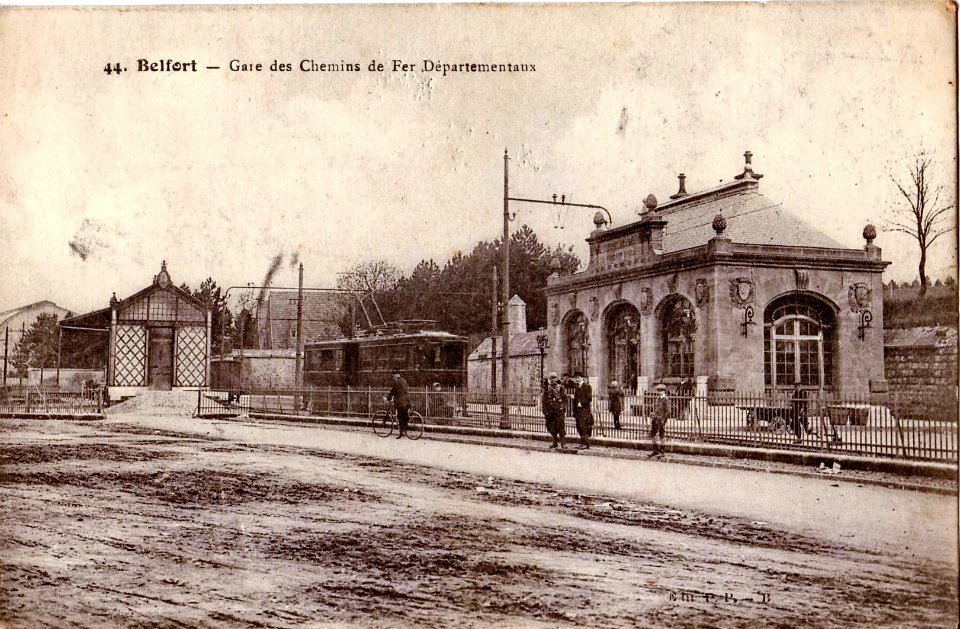 PPB 44 - BELFORT - Gare des Chemins de fer départmentaux