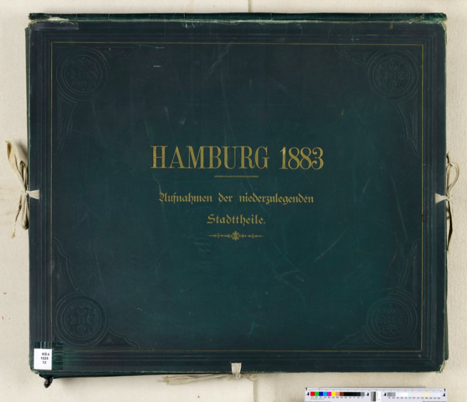 PPN799327638 Hamburg - Ansichten aus dem niederzulegenden Stadtteil (1883)