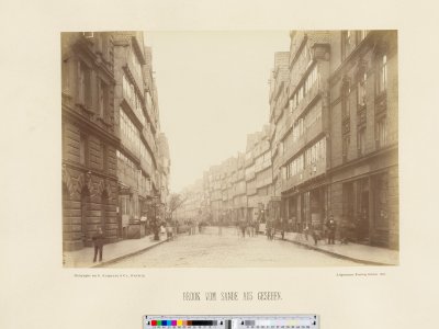 PPN799327638 Hamburg 1883 Hinter den Boden vom Sande aus gesehen (1883)