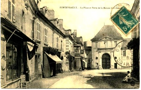 Postcard of Fontevraud l'Abbaye