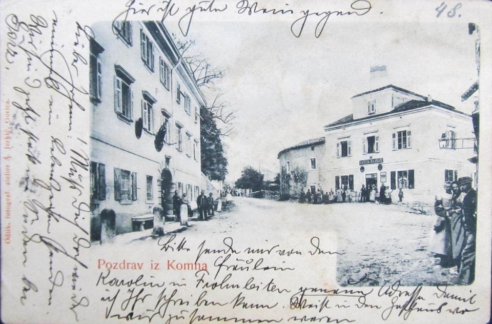 Postcard of Komen 1900 (2)