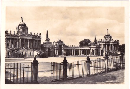 Potsdam - Sanssouci, Alemanha, Meados do Sec. XX, Les Communs, Arquivo de Villa Maria, Angra do Heroísmo, Açores.