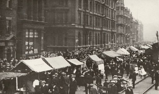 Postcard of Quayside, Newcastle 002 photo