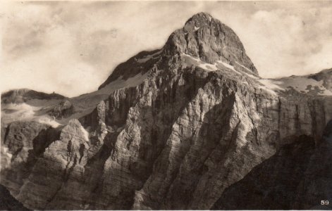 Postcard of Triglav 1931