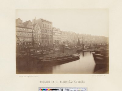 PPN799327638 Hamburg 1883 Kibbeltwiete und Brooksgraben (1883)