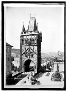 Prag., Austria. Old town bridge tower LCCN2016820916