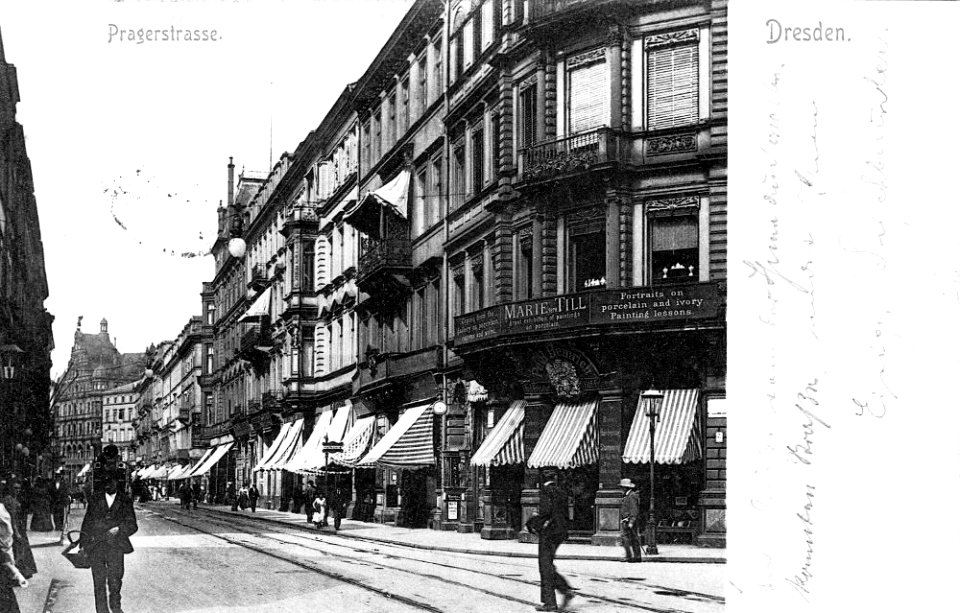 Prager Straße + Americanización bella época Dresde