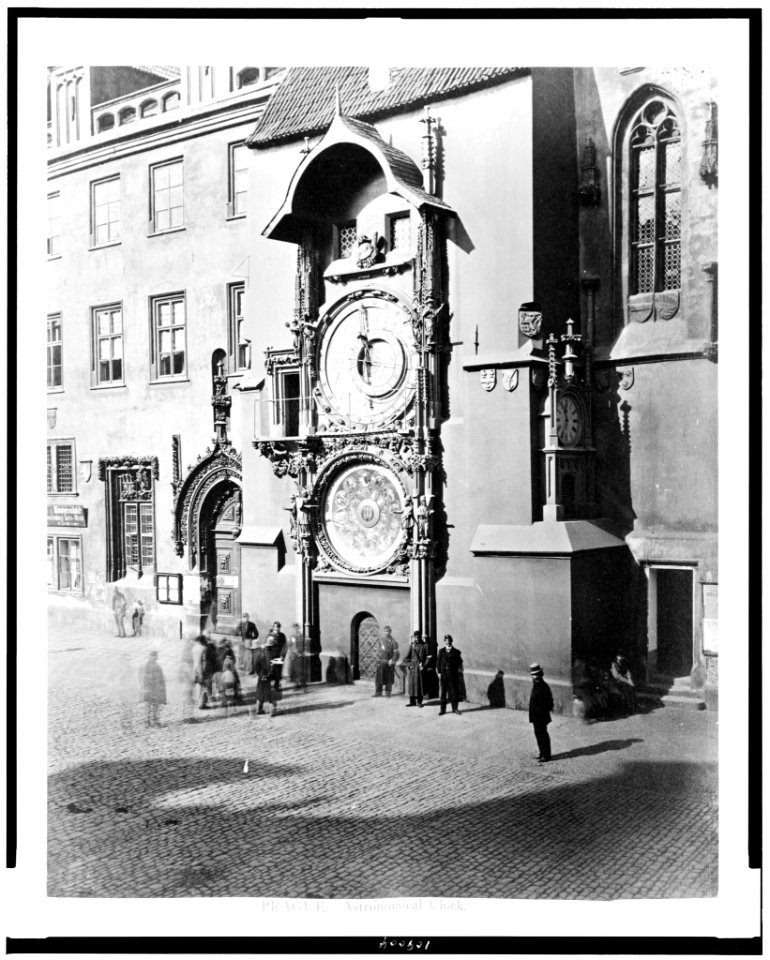 Prague. Astronomical clock LCCN94512610
