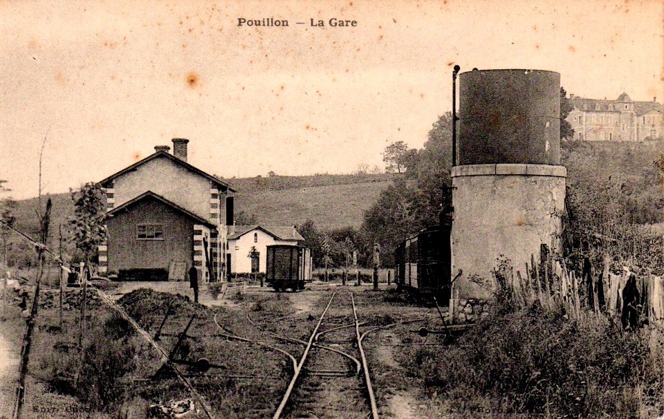 Pouillon (Landes) - Gare