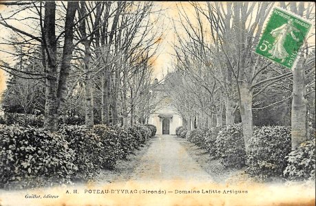 Poteau-d'Yvrac domaine Lafitte 1