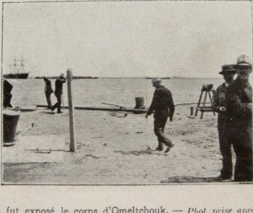 Potemkin mutiny Odessa emplacement ou fut expose le corps dOmeltchouk
