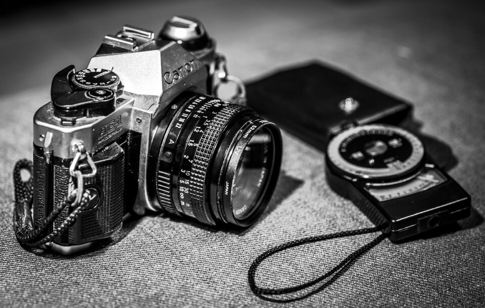 Old old camera photometer