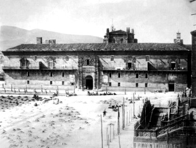 Praza do Obradoiro, Santiago de Compostela, 1858 photo