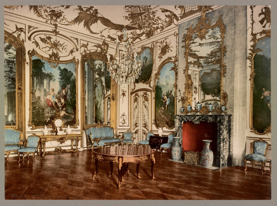 Potsdam. Schloss Sans-souci. Musikzimmer LOC ppmsca.52617