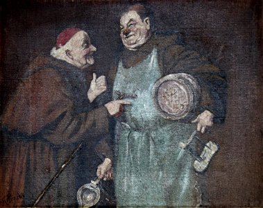 Untitlrd painting by Fred A. Precht