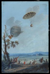Premier descente en parachute ... Jacques Garnerin ... le 22 Octobre 1797 LCCN2003674131