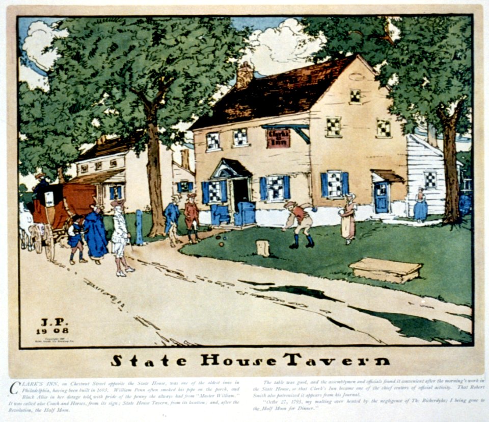 Pre-Revolutionary taverns and inns in Philadelphia LCCN2002720486