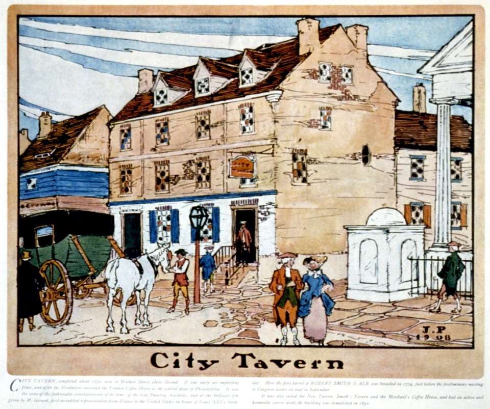 Pre-Revolutionary taverns and inns in Philadelphia LCCN2002720488
