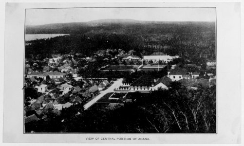 Pre-war central Agana