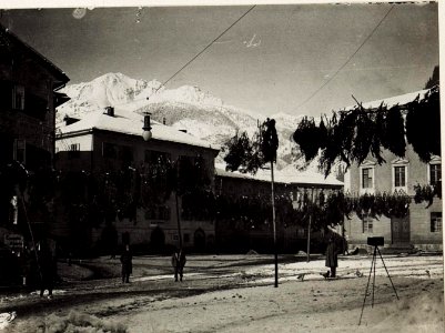 Predazzo, Straßenmaskierung und Hauptplatz (BildID 15574269)
