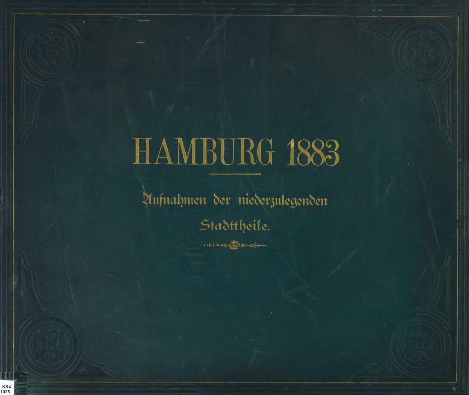 PPN799327638 Hamburg - Ansichten aus dem niederzulegenden Stadtteil (1883)