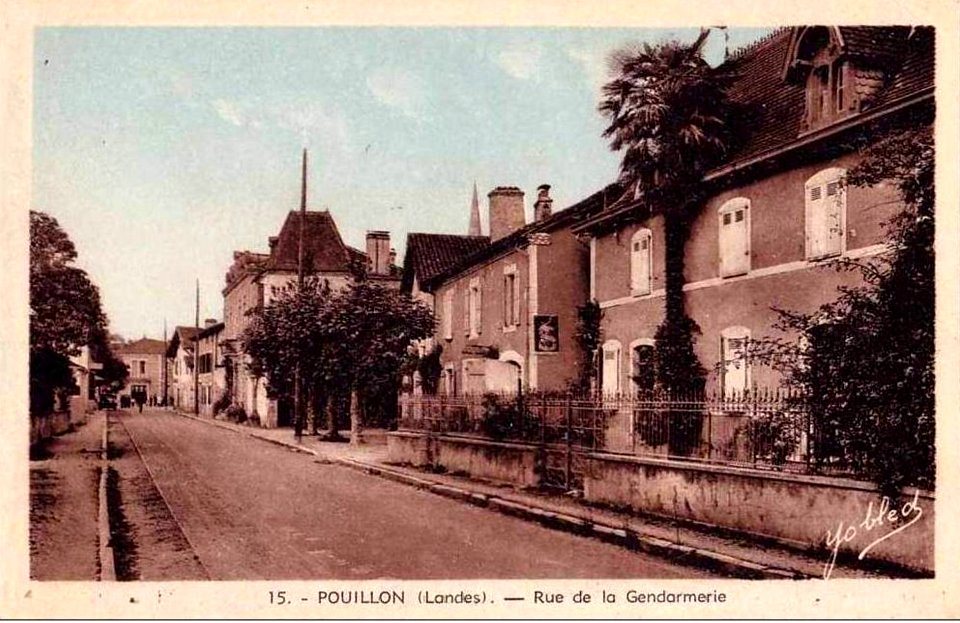 Pouillon (Landes) - rue de la Gendarmerie 1