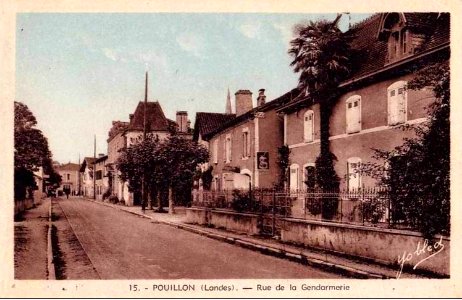 Pouillon (Landes) - rue de la Gendarmerie 1
