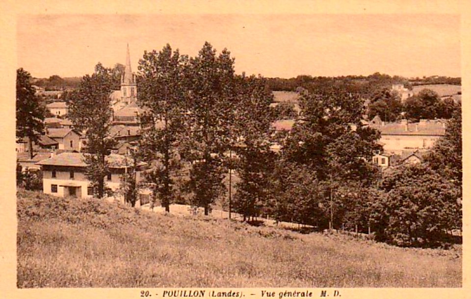 Pouillon (Landes) - vue générale 1
