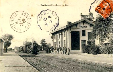 Preignac - gare 1