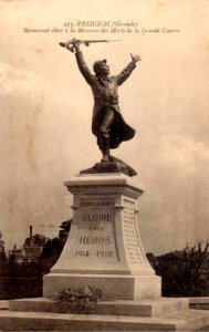 Preignac - monument aux morts 2