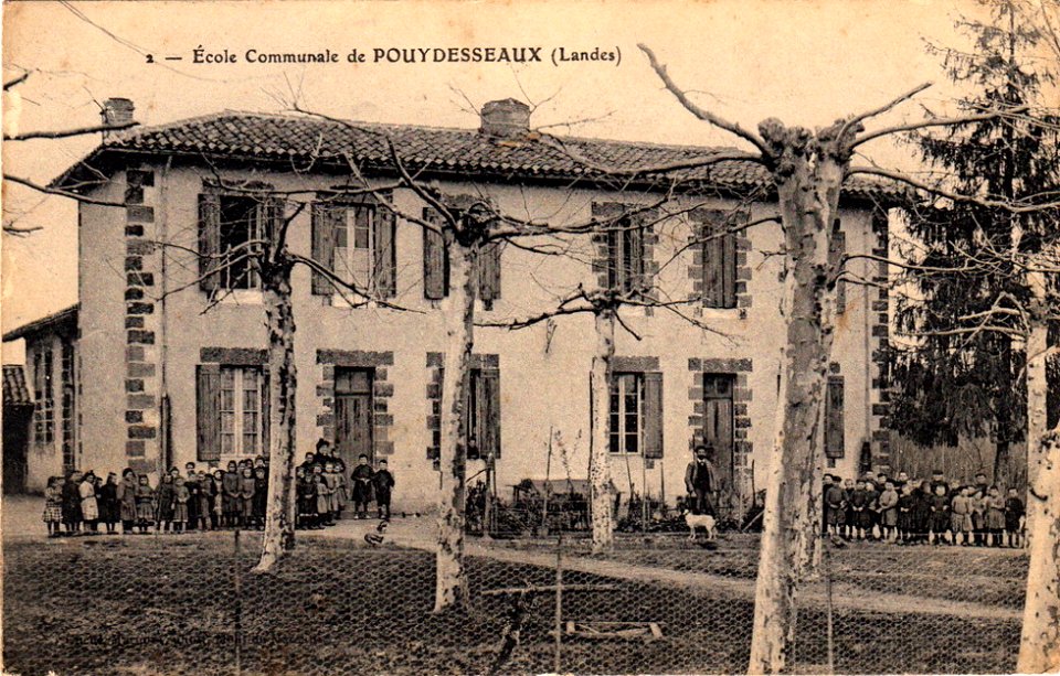 Pouydesseaux - Ecole communale 1b