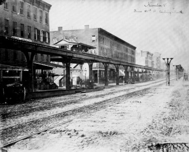 Powelson, Gustavus A. - Ninth Avenue Hochbahn (Zeno Fotografie)