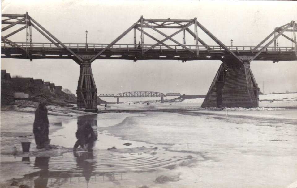 Połacak, Dźvinski most. Полацак, Дзьвінскі мост (1918) (2)