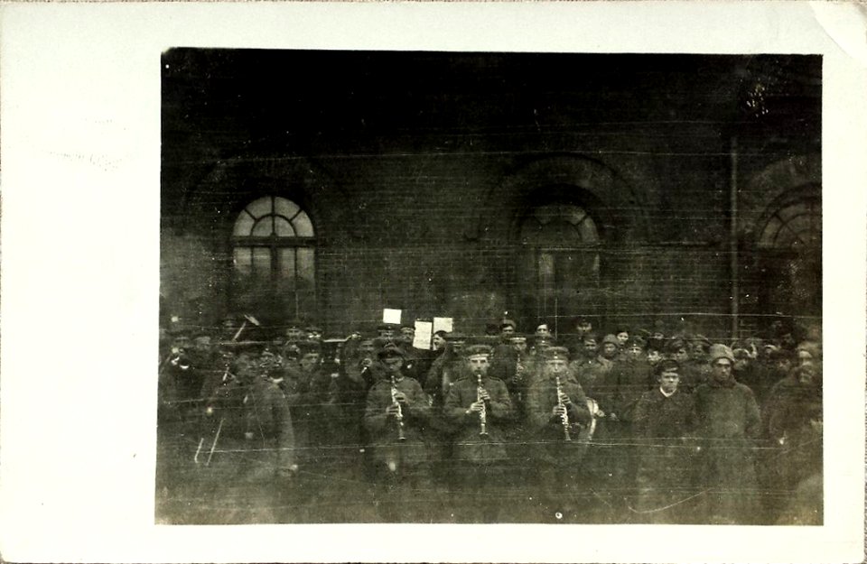 Połacak, Staravakzalnaja, Čyhunačnaja. Полацак, Старавакзальная, Чыгуначная (1918)